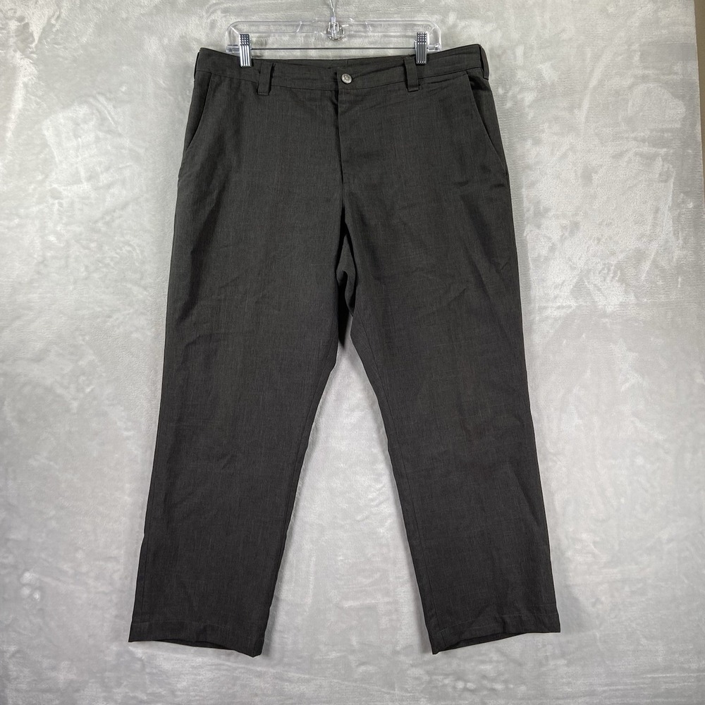Bluffworks Pants mens 36x28 Performance Chino Regular Fit Travel Slacks Trousers